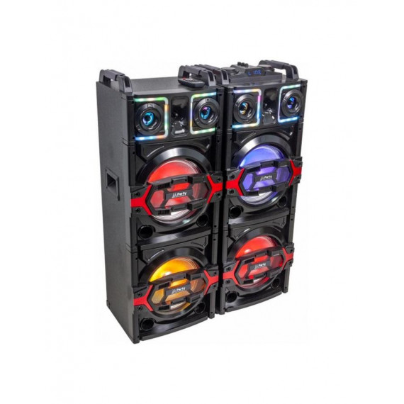 Sistema de Sonorización DJ LTC PARTY BOXx410, USB, Bluetooth, Luces RGB, 850W Negro