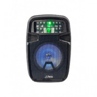 Altavoz Party LTC Audio 8"/20cm Bluetooth LED Efecto Derby Negro