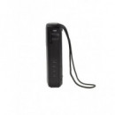 Radio de Bolsillo Aiwa RS-33 + Auriculares + Funda, Negro