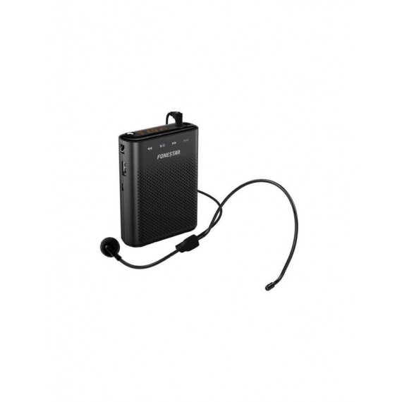 Altavoz Amplificador de Cintura Fonestar ALTA-VOZ-30, 30W, Negro