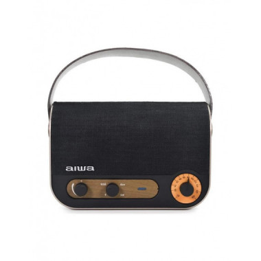 Altavoz AIWA RBTU-600 con Radio Vintage y Bluetooth