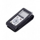 Grabadora Digital Olympus DM-720, 4 GB, Plata con Funda CS150