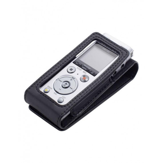 Grabadora Digital Olympus DM-720, 4 GB, Plata con Funda CS150