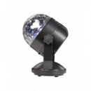 Lámpara LED Denver LDB-319MK2 para Fiesta, Rotación de Luces, Control Remoto, Multicolor