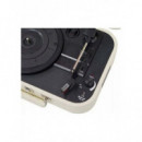 Tocadiscos Denver Retro VPL-130 con Grabación USB, Beige