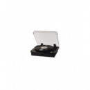 Tocadiscos Retro Denver VPL-230B con Bluetooth y USB, Negro