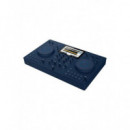AlphaTheta Omnis-Duo, Controlador DJ Portátil Todo En Uno, Azul Indigo