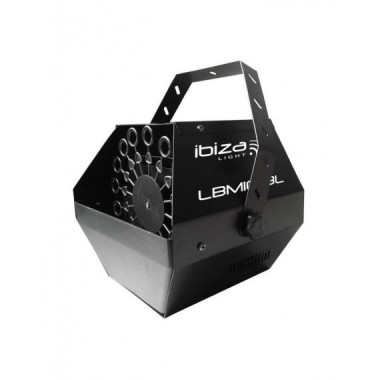 M&aacute;quina de Burbujas Ibiza LBM10-BL, Color Negro