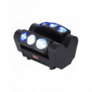 Ibiza 16-2053 LED6-QUAD, Efecto de Iluminación Dinámico 6x10W RGBW