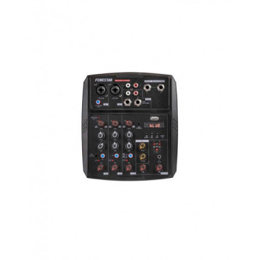 Mezclador Est&eacute;reo Fonestar MIX-4LIVE con Live Streaming, Bluetooth y USB MP3
