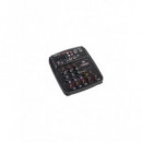 Mezclador Estéreo Fonestar MIX-4LIVE con Live Streaming, Bluetooth y USB MP3