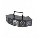Ibiza Sound Combi-Fx4 16-2064: Efecto 3-en-1 Wash-Moon-Strobe DMX