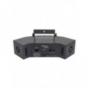Ibiza Sound Combi-Fx4 16-2064: Efecto 3-en-1 Wash-Moon-Strobe DMX