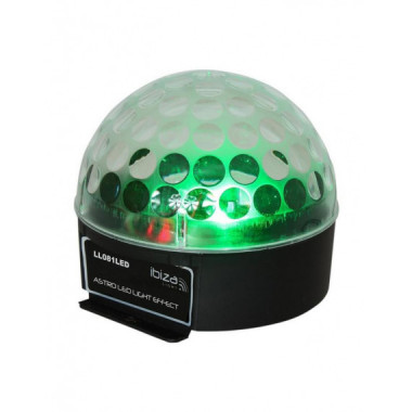 Ibiza Sound LL081LED Astro Efecto de Iluminaci&oacute;n LED RGB