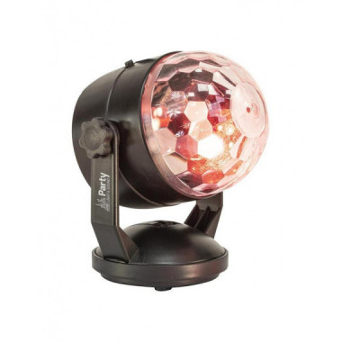 Bola Disco RGB Ibiza Kidz-Disco 16-1070 Luces Fiesta Infantil