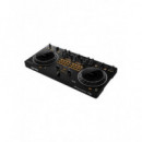 Controlador DJ Pioneer DDJ-REV1 Estilo Scratch de 2 Canales con Serato DJ Lite
