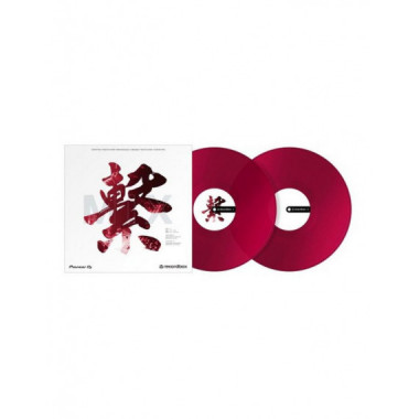 Vinilo de Control Pioneer RB-VD2-CR, Color Rojo (Pack 2)