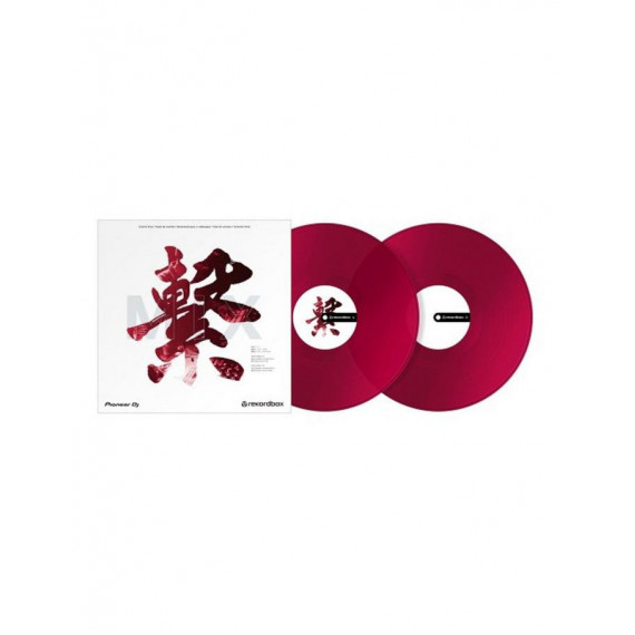 Vinilo de Control Pioneer RB-VD2-CR, Color Rojo (Pack 2)
