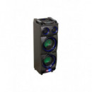Altavoz Trolley Portátil con LED Ibiza Sound StandUp 208