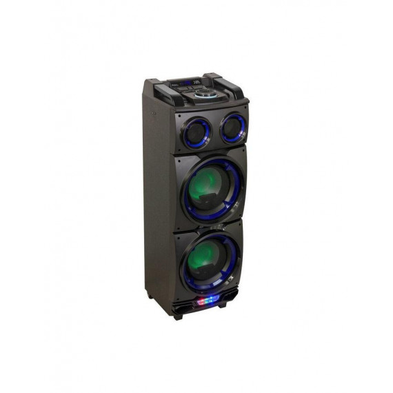 Altavoz Trolley Portátil con LED Ibiza Sound StandUp 208