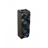 Altavoz Trolley Portátil con LED Ibiza Sound StandUp 208