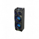 Altavoz Trolley Portátil con LED Ibiza Sound StandUp 208