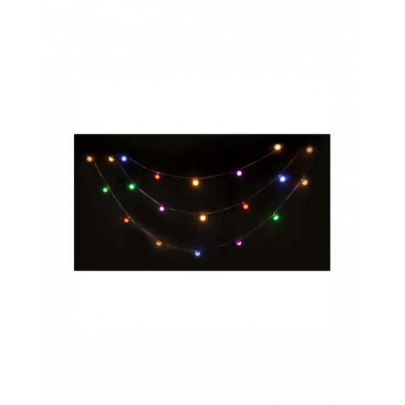 Guirnalda LED Ibiza LEDSTRING-COLOR, 10 Metros, 20 Bombillas