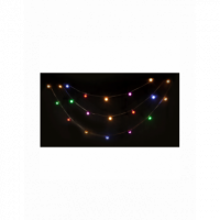 Guirnalda LED Ibiza LEDSTRING-COLOR, 10 Metros, 20 Bombillas