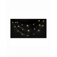 Guirnalda Luminosa Ibiza LEDSTRING-WH, 20 LED, IP44, 10 Metros, Blanco Cálido