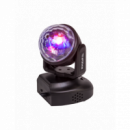 Ibiza LMH-ASTRO, Mini Cabezal Móvil Astro 6x3W RGB LED con Sonido y Control Remoto