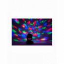 Ibiza LMH-ASTRO, Mini Cabezal Móvil Astro 6x3W RGB LED con Sonido y Control Remoto