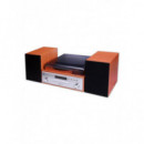 Microcadena Nevir NVR-808 5W x 2 FM/CD/USB/AUX Bluetooth Madera