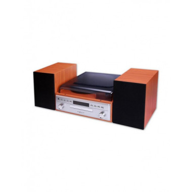 Microcadena Nevir NVR-808 5W x 2 FM/CD/USB/AUX Bluetooth Madera