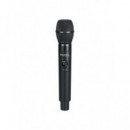 Micrófono de Mano Inalámbrico Ibiza HM20-UHF 863.9 MHz Negro