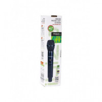 Micrófono de Mano Inalámbrico Ibiza HM20-UHF 863.9 MHz Negro