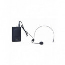 Sistema de Micrófono Inalámbrico VHF Ibiza Sound VHF2-400 de 4 Canales