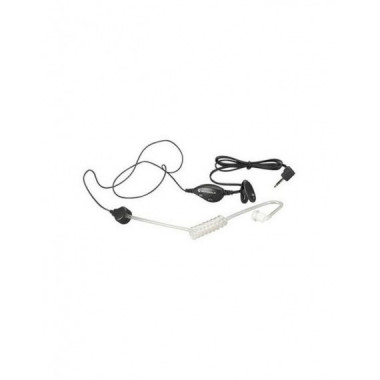 Auricular Motorola Transparente con PTT para Walkie Talkies T62/82/92