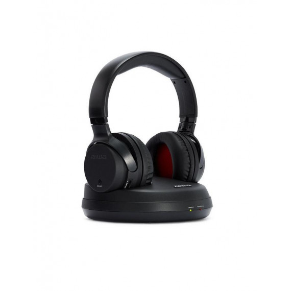 Auriculares Inalámbricos de Diadema Aiwa WHF-880 RF, Negro