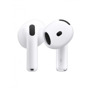Apple AirPods 4 con Estuche de Carga USB-C, Chip H2 y Siri (MXP63ZM/A), Blanco