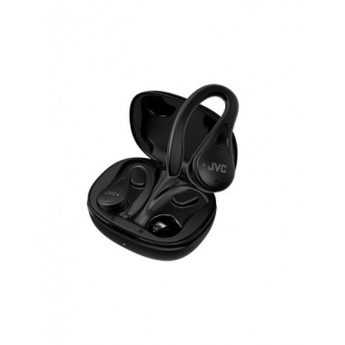 Auriculares JVC HA-EC25T True Wireless (TWS) Gancho de Oreja, Negros