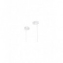 Auriculares Intrauditivos Aiwa ESTM-20WT con Micrófono y Jack 3.5 mm, Color Blanco
