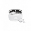 Auriculares JBL Wave 200TWS Bluetooth Blanco con Deep Bass y 20H Autonomía