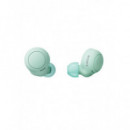 Sony WF-C500, Auriculares Inalámbricos Intraurales con Bluetooth, Verde