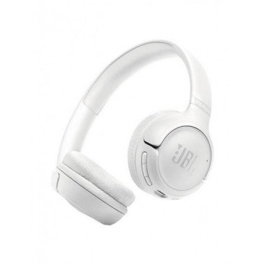 JBL Tune 530BT, Auriculares Inal&aacute;mbricos de Diadema con Bluetooth, Blanco