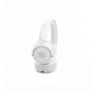 JBL Tune 530BT, Auriculares Inalámbricos de Diadema con Bluetooth, Blanco