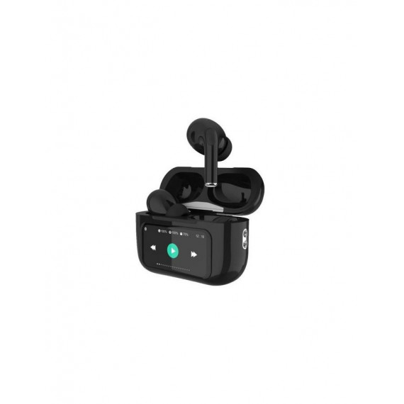 Auriculares Qubo TWS-400BK Bluetooth con Estuche de Carga y Autonomía de 4 Horas, Negros