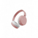 Auriculares JVC HA-S36W, Inalámbricos de Diadema, para Llamadas y Música, Bluetooth, Rosa