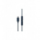 Auriculares JVC HAS33UC Diadema Alámbricos USB-C Negro/Azul