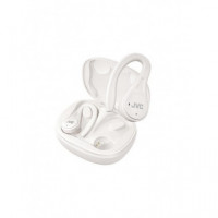 Auriculares Inalámbricos JVC HA-EC25T TWS con Gancho de Oreja, Bluetooth 5.1, Blanco