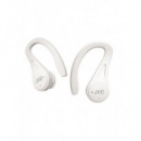 Auriculares Inalámbricos JVC HA-EC25T TWS con Gancho de Oreja, Bluetooth 5.1, Blanco